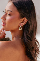 Celine Earrings - Gold